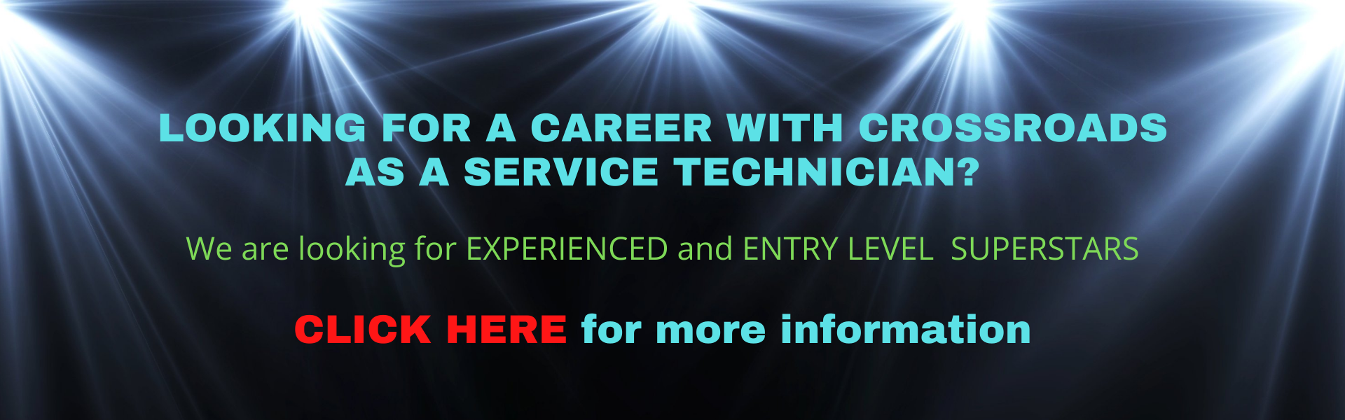 Service Technicians - Apply HERE